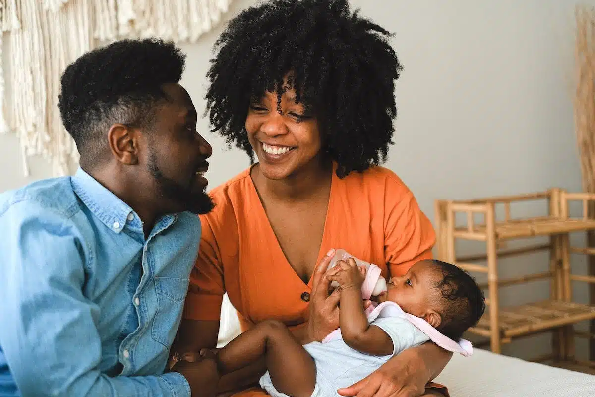 famille épanouie