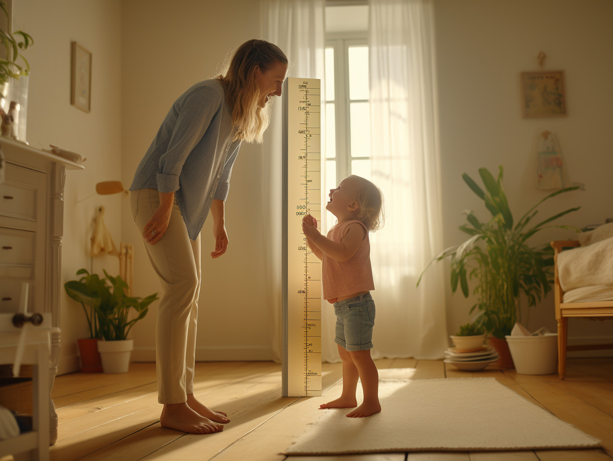 bébé pic croissance