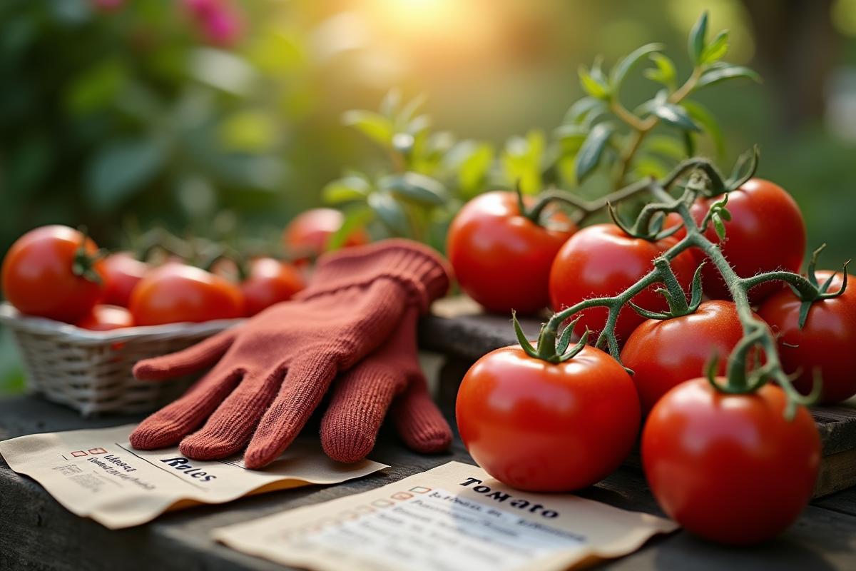 tomate jardin