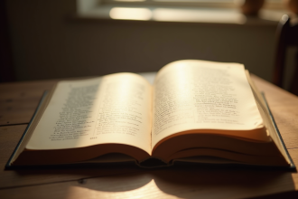 Livre ancien ouvert avec noms commençant par H sur la page